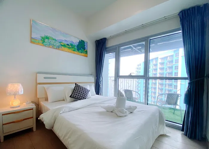 Modern 3bedrooms Facing Bay Sunset, Near Airports Okada Solaire Moa With Free Parking